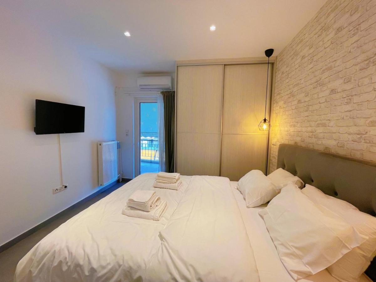 Wsd Hera Luxury Stylish 2Bd Apt With City View Balcony Near Merto Atény Exteriér fotografie