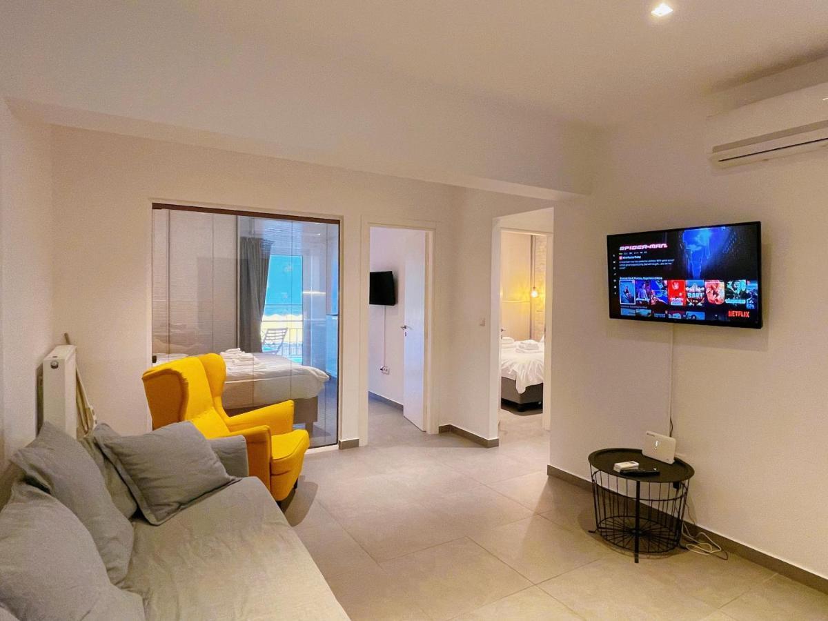 Wsd Hera Luxury Stylish 2Bd Apt With City View Balcony Near Merto Atény Exteriér fotografie